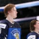 Roby Järventie kuvattuna Kanadassa juniorien MM-kisoissa vuonna 2022.
