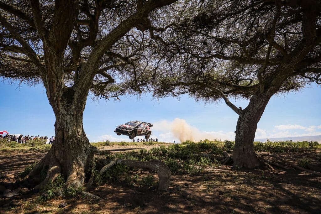 69 ROVANPERA Kalle, HALTTUNEN Jonne, Toyota GR Yaris Rally1, actionduring the Safari Rally Kenya 2024, 3rd round of the 2024 WRC World Rally Car Championship, from March 28 to 31, 2024 at Nairobi, Kenya - Photo Nikos Katikis / DPPI
