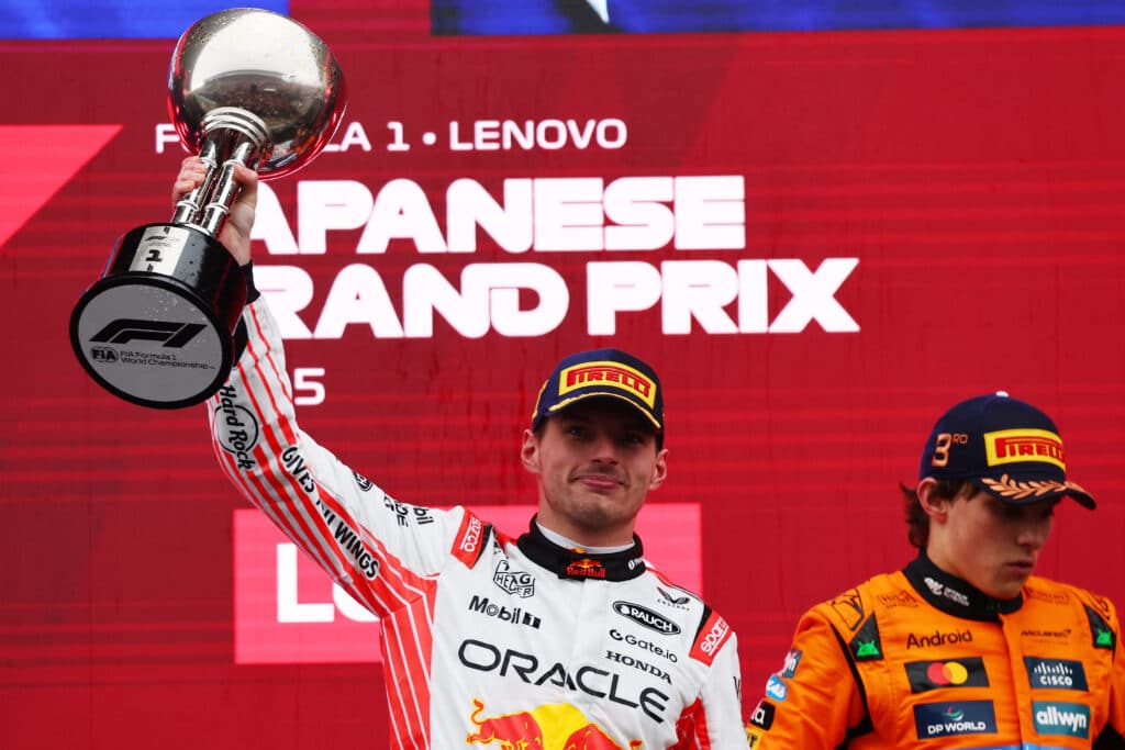 1st Place Max Verstappen (NLD) Red Bull Racing.
06.04.2025. Formula 1 World Championship, Rd 3, Japanese Grand Prix, Suzuka, Japan, Race Day.
- www.xpbimages.com, EMail: requests@xpbimages.com © Copyright: Batchelor / XPB Images