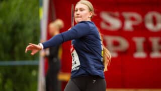 xxkeikkaxx 20240707, Pihtipudas keihäskarnevaali. Kuvassa Rebecca Nelimarkka. Vesa Pöppönen / All Over Press