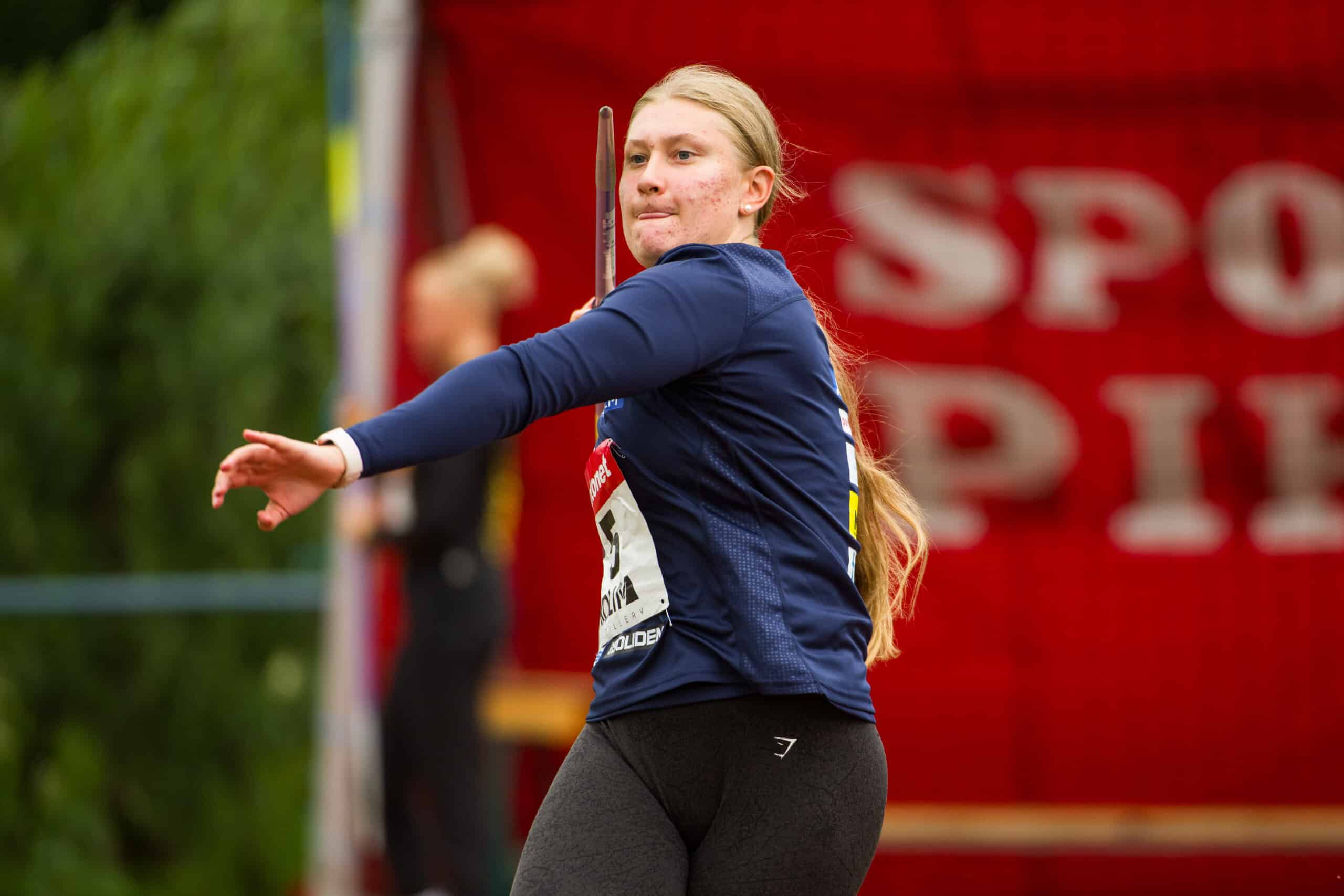 xxkeikkaxx 20240707, Pihtipudas keihäskarnevaali. Kuvassa Rebecca Nelimarkka. Vesa Pöppönen / All Over Press