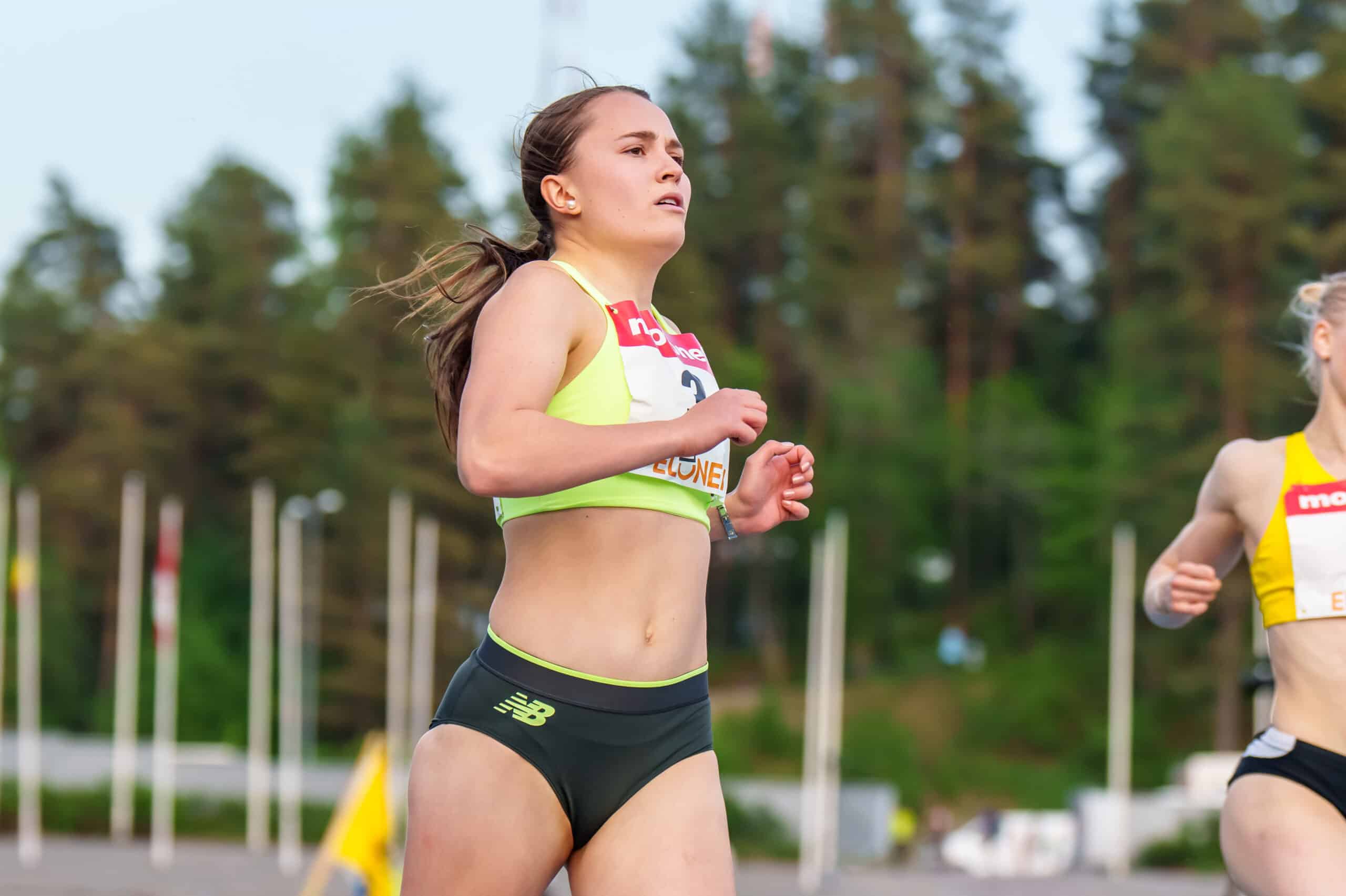 Yleisurheilun U23 EM-kisat järjestetään 17.-20.7.2025. Kuvassa pikajuoksija Anna Pursiainen.