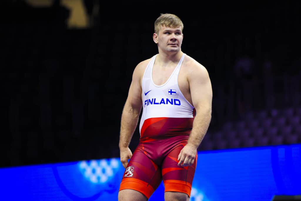 2025 World Wrestling Championships 130kg GR - Elias Kuosmanen FIN *** 2025 World Wrestling Championships 130kg GR Elias Kuosmanen FIN