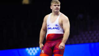 2025 World Wrestling Championships 130kg GR - Elias Kuosmanen FIN *** 2025 World Wrestling Championships 130kg GR Elias Kuosmanen FIN