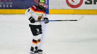 PENKIN Max during Hlinka Gretzky cup, Slovakia U18 - Germany U18, 12.08.2025, Stadium Pavol Demitra, Trencin, Slovakia Copyright: xMICHALxFAJT,ZOSPORTU.SKx MAR_3709
