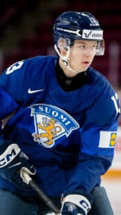 xxkeikkaxx 20241207 Lukko vs. Kiekko-Espoo, Liiga runkosarja, Rauma. Kuvassa 55 Kasper Kotkansalo. Elmeri Elo / All Over Press