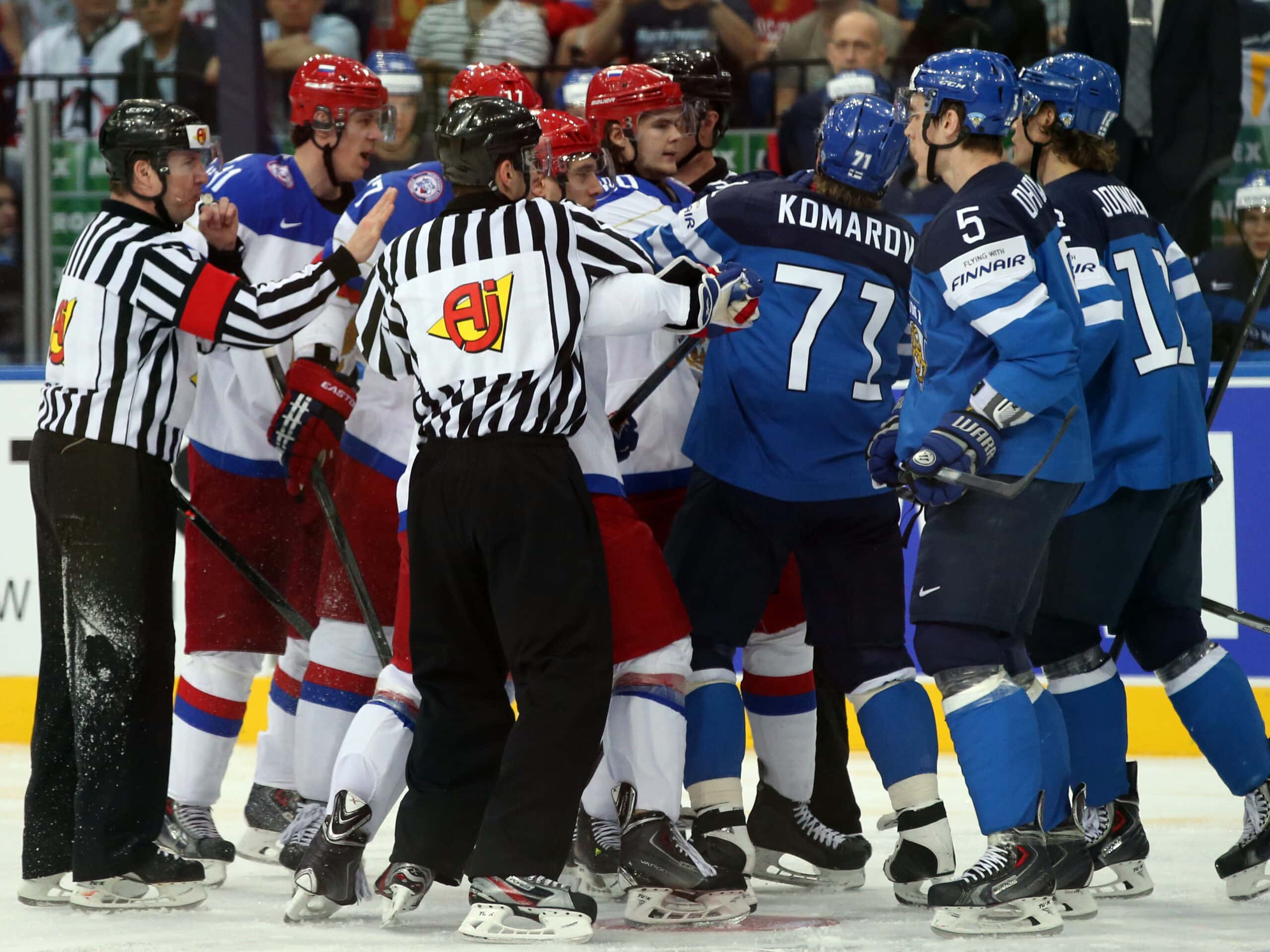 MM-kisat finaali 2014 Venäjä-Suomi, Leijonat
