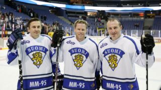 Ville Peltonen Saku Koivu Jere Lehtinen