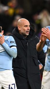 May 24, 2025; Sunrise, Florida, USA; Florida Panthers center Aleksander Barkov (16) celebrates after a goal during the third period against the Carolina Hurricanes in game three of the Eastern Conference Final of the 2025 Stanley Cup Playoffs at Amerant Bank Arena. Mandatory Credit: Sam Navarro-Imagn Images