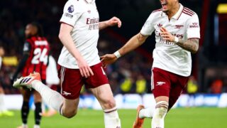 Declan Rice, Arsenal juhlii maalia Valioliigassa tammikuussa 2026