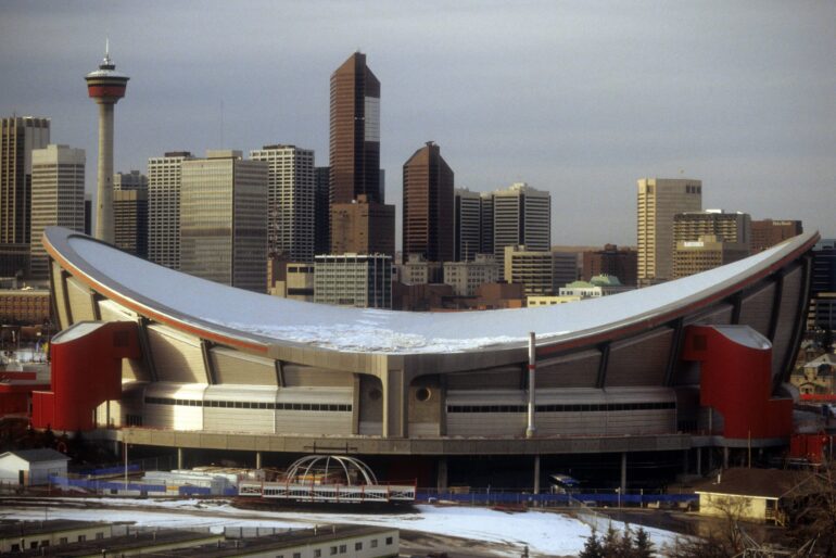 Calgary Saddledome 1988