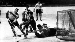 Oslo 1952 Kanada Saksa jääkiekko