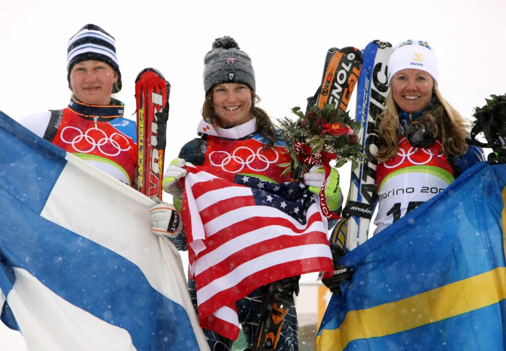 Tanja Poutiainen Julia Mancuso Anna Ottosson