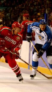May 24, 2025; Sunrise, Florida, USA; Florida Panthers center Aleksander Barkov (16) celebrates after a goal during the third period against the Carolina Hurricanes in game three of the Eastern Conference Final of the 2025 Stanley Cup Playoffs at Amerant Bank Arena. Mandatory Credit: Sam Navarro-Imagn Images