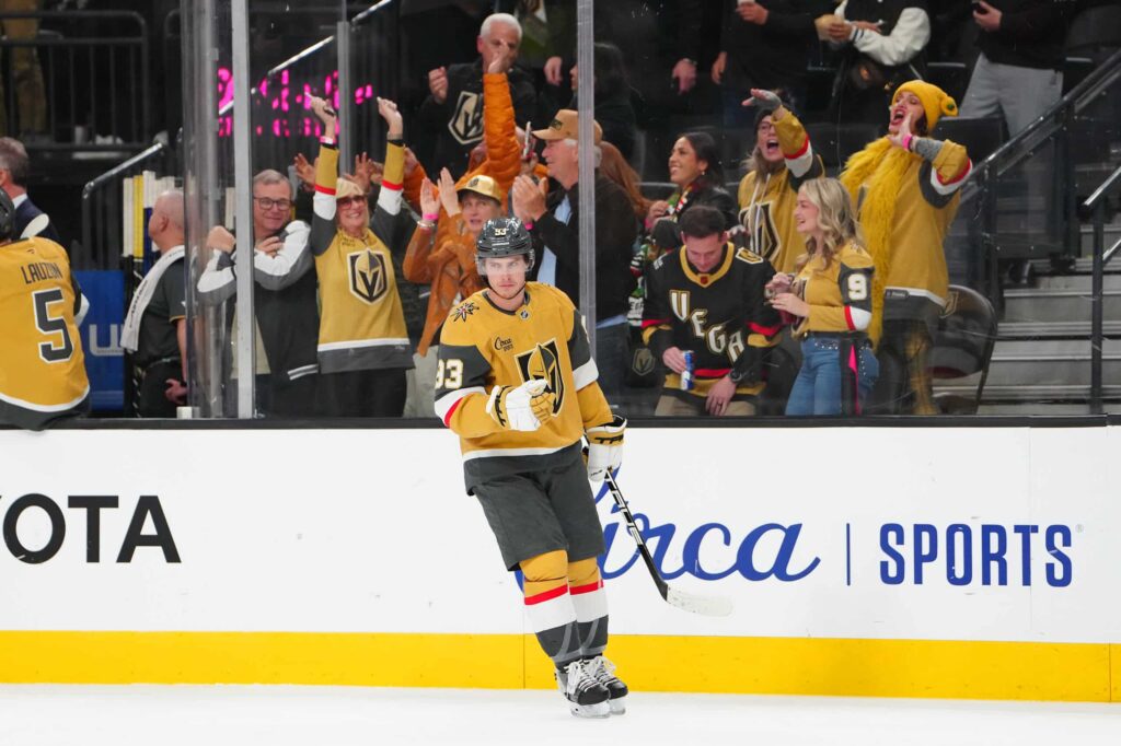 Vegas Golden Knightsin kanadalaishyökkääjä Mitch Marner