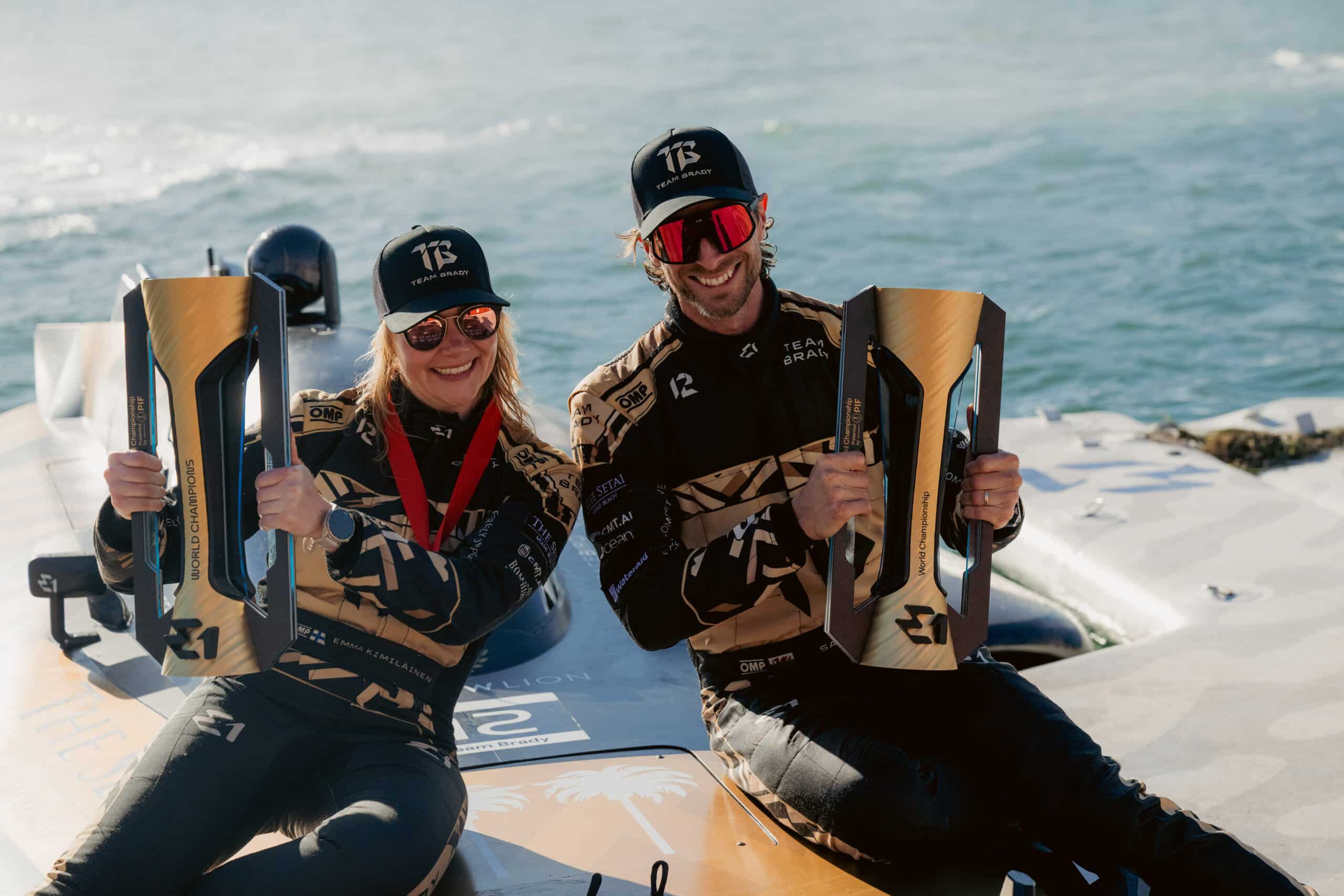 Emma Kimiläinen, Sam Coleman, Team Brady