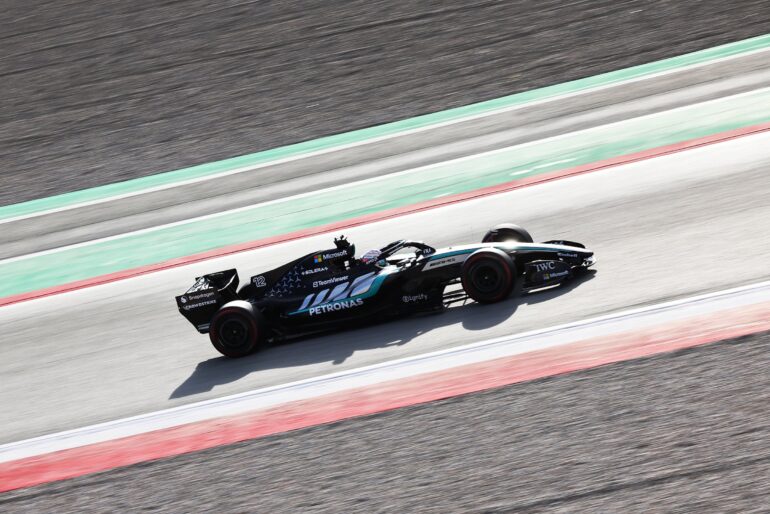 Kimi Antonelli F1-talvitesteissä tammikuussa 2026