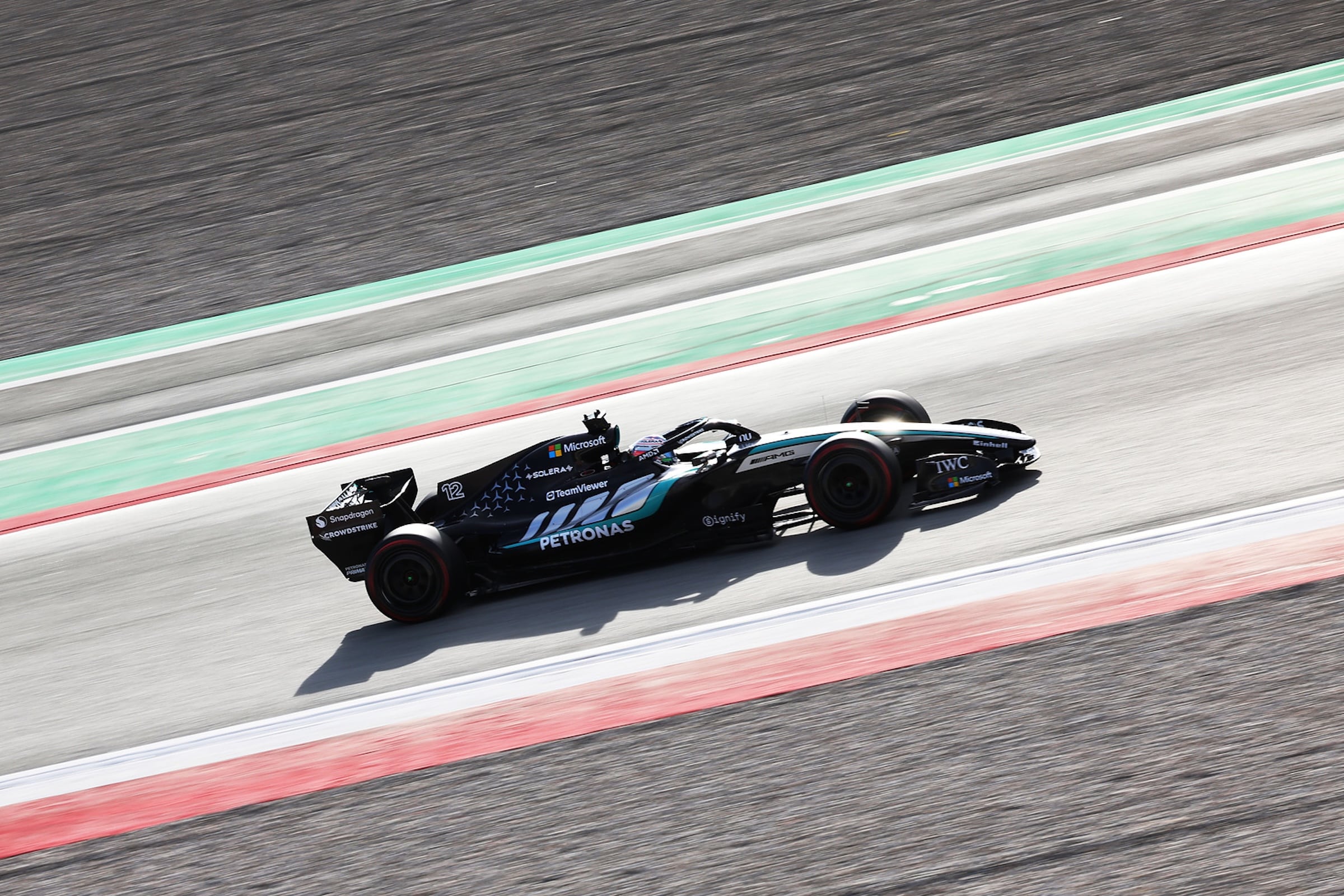 Kimi Antonelli F1-talvitesteissä tammikuussa 2026