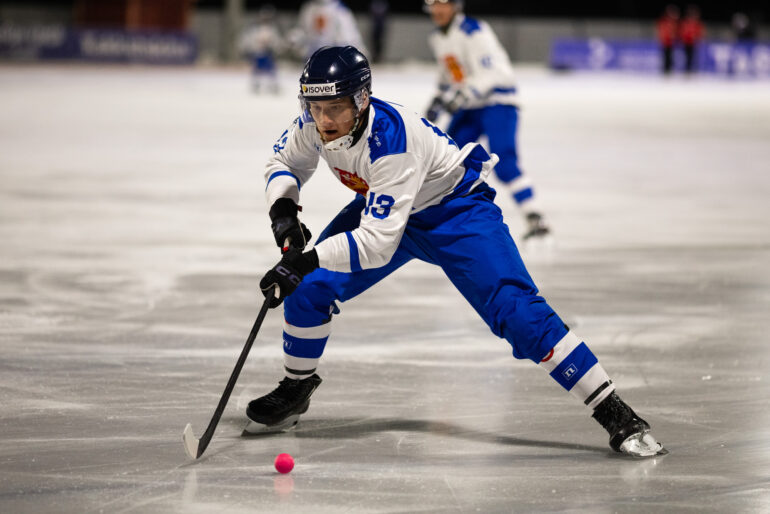 Jääpallon MM-kisat Suomi Matias Lehtonen