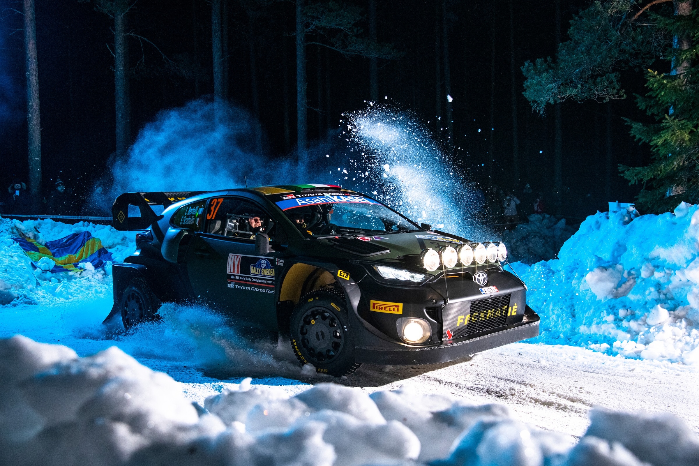 Lorenzo Bertelli Ruotsin MM-rallissa