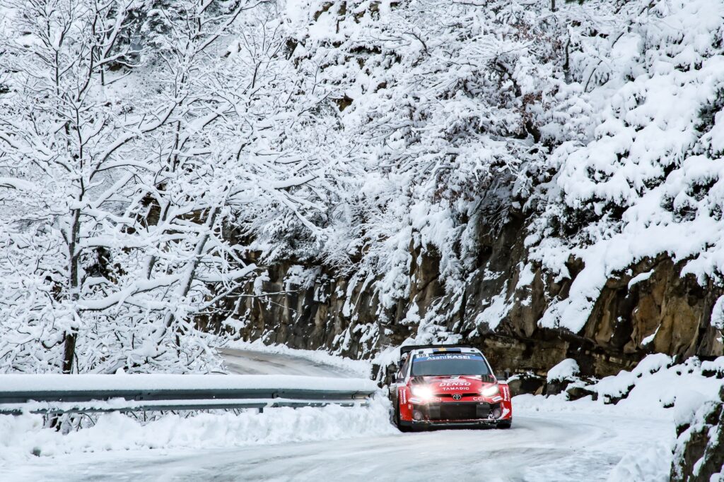 Oliver Solberg Monte Carlon MM-rallissa tammikuussa 2026