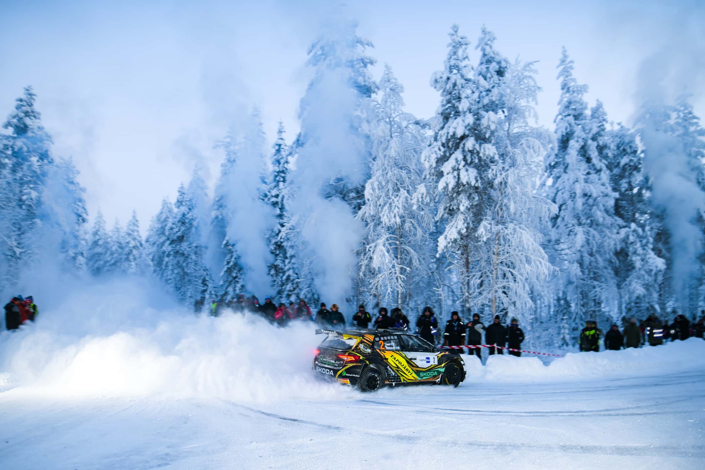 Esapekka Lappi Tunturirallissa tammikuussa 2026