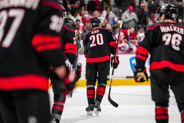 Sebastian Aho, 2026 tammikuu, Carolina Hurricanes