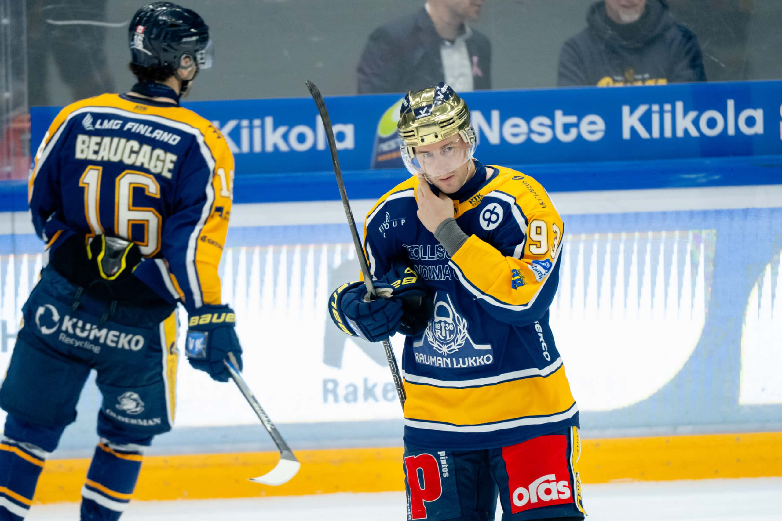 Alex Beaucage ja Mikael Ruohomaa.