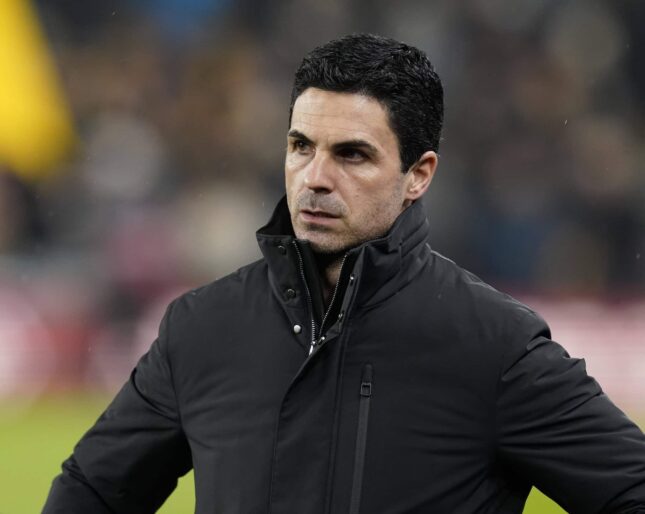 Arsenalin manageri Mikel Arteta