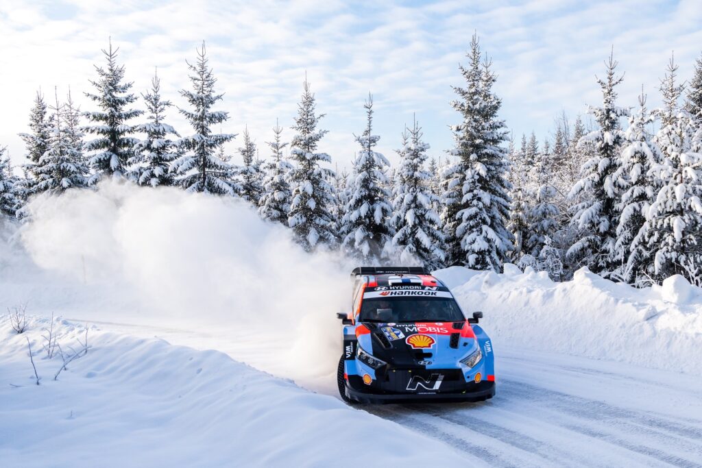 Esapekka Lappi Ruotsin MM-rallissa helmikuussa 2026