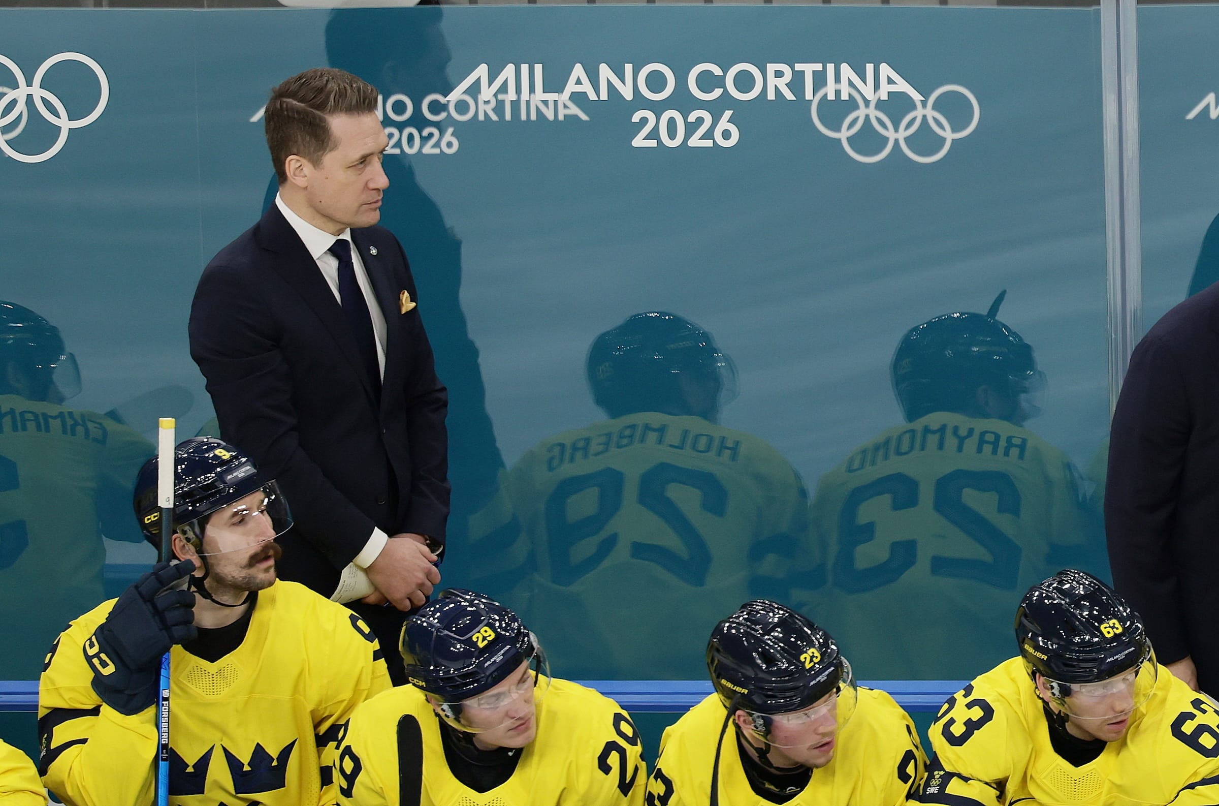 Ruotsin päävalmentaja Sam Hallam