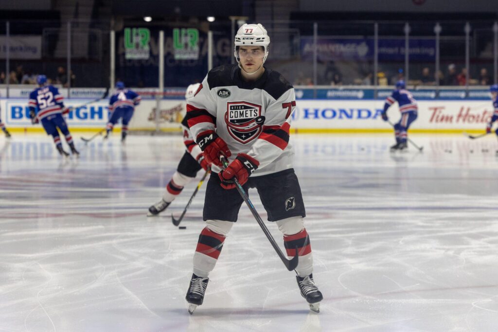 Aarne Talvitie, Utica Comets