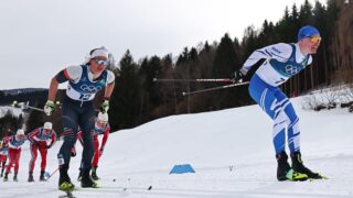 Iivo Niskanen talviolympialaisten kuninkuusmatkalla 21. helmikuuta 2026