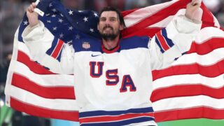 Connor Hellebuyck Yhdysvallat USA olympialaiset olympiakulta