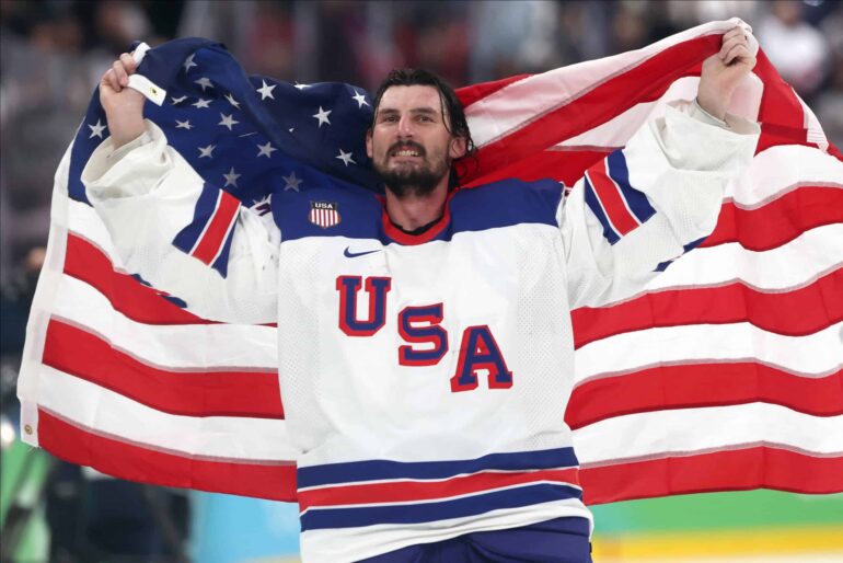 Connor Hellebuyck Yhdysvallat USA olympialaiset olympiakulta