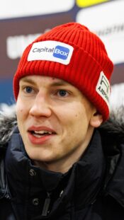 BEIJING, CHINA - FEBRUARY 20: Finland s players celebrate after winning their gold medals following the men s gold medal match of the Beijing 2022 Winter Olympic Games ice hockey competition between Finland and Russia s Olympic Committee, at the National Indoor Stadium in Beijing on February 20, 2022. Nikolay Muratkin / Anadolu Agency/ABACAPRESS/ddp images