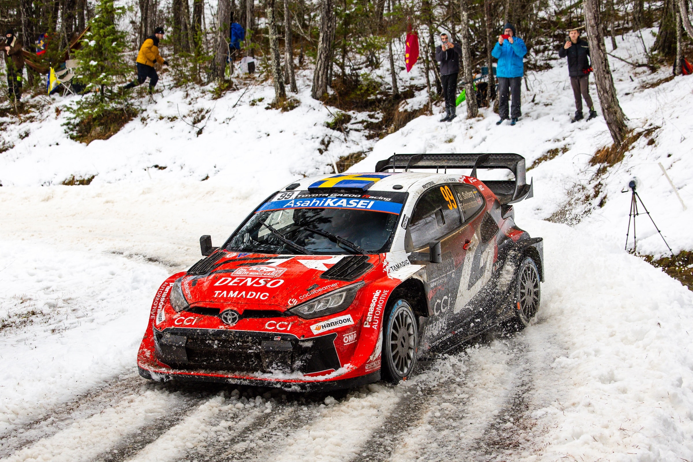 Oliver Solberg Monte Carlon MM-rallissa tammikuussa 2026