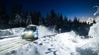 Teemu Suninen ja Janni Hussi Ruotsin MM-rallissa talvella 2026