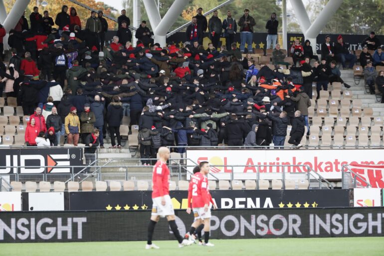 HIFK jalkapallo fanit