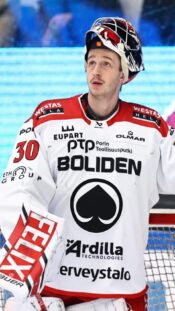 Porin Ässien maalivahti Jan Bednar