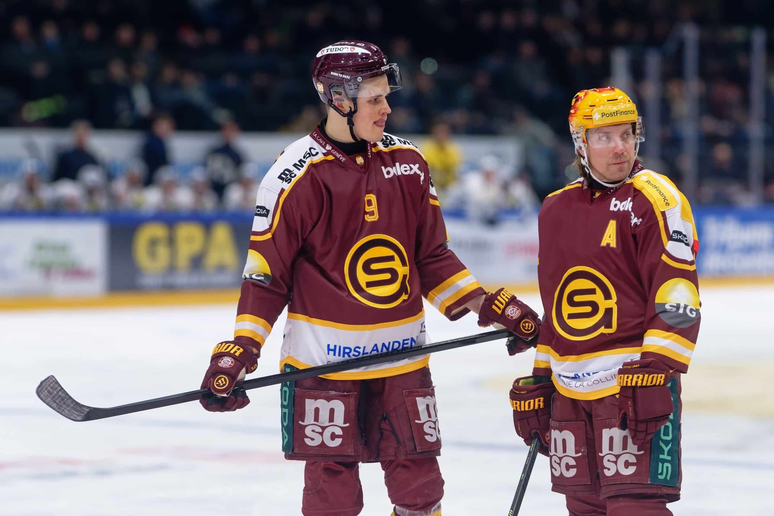 Jesse Puljujärvi ja Markus Granlund