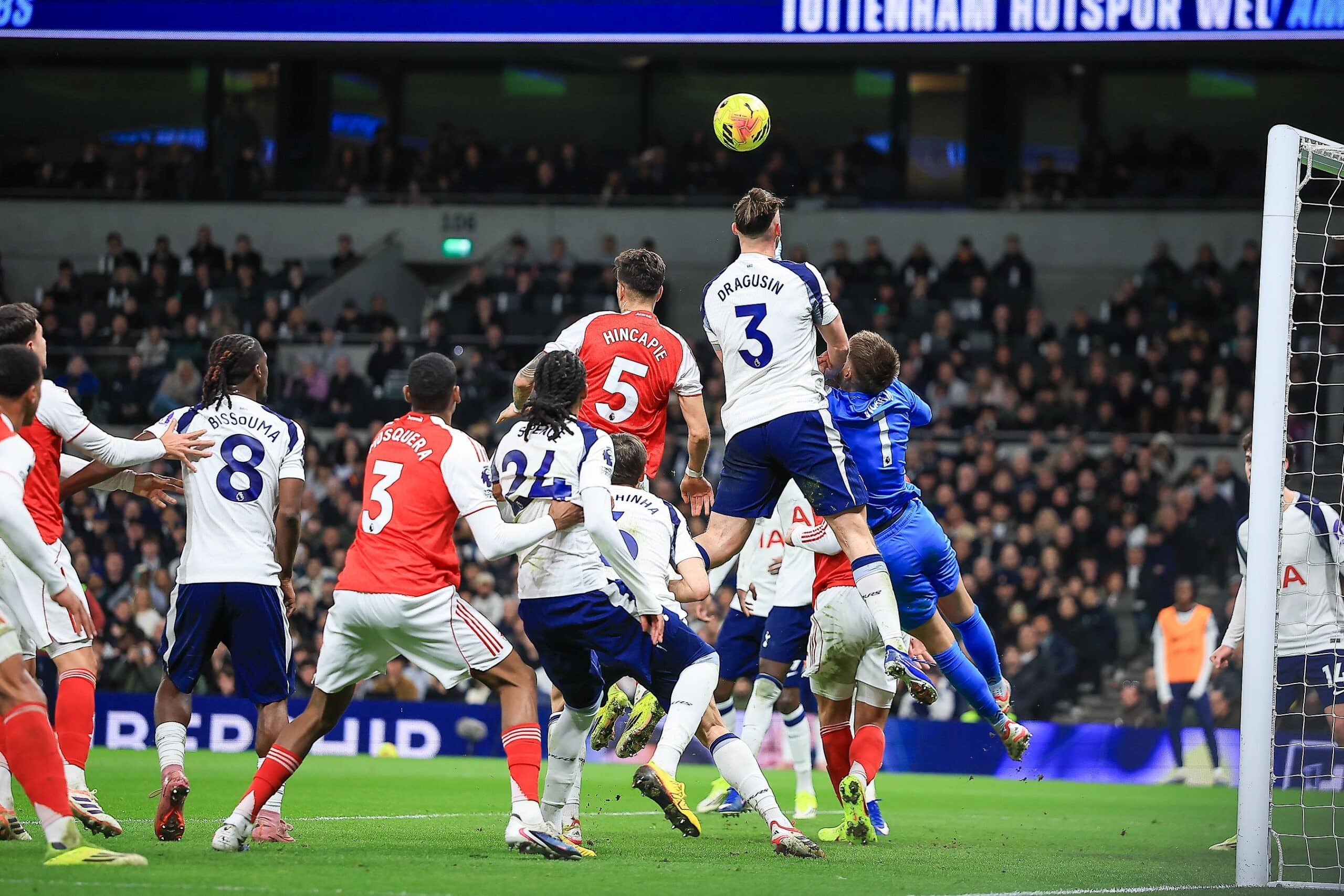 Tottenham - Arsenal, Valioliiga