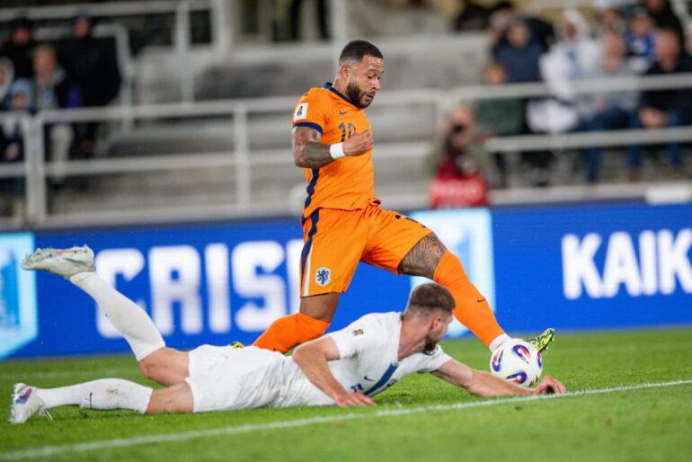 Hollannin hyökkääjä Memphis Depay upotti Suomen MM-karsinnoissa