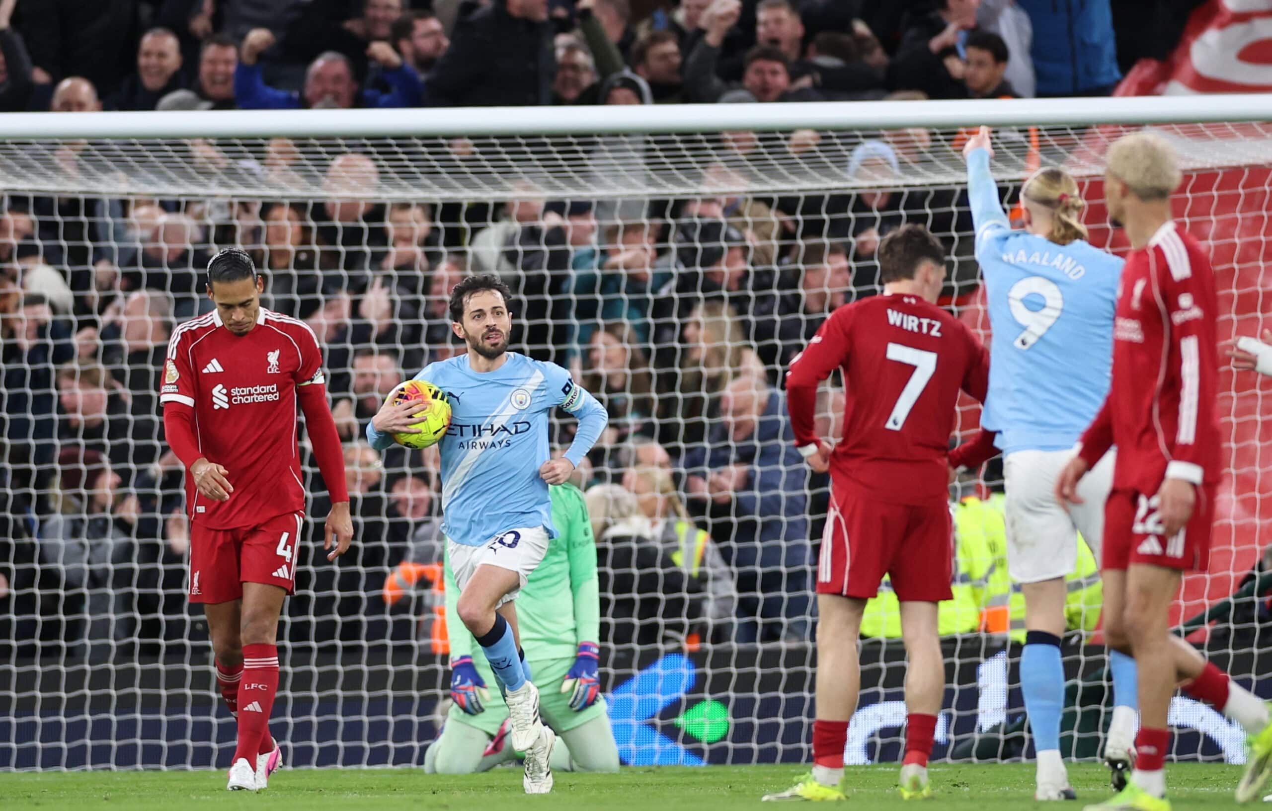 Liverpool-Manchester City, Valioliiga