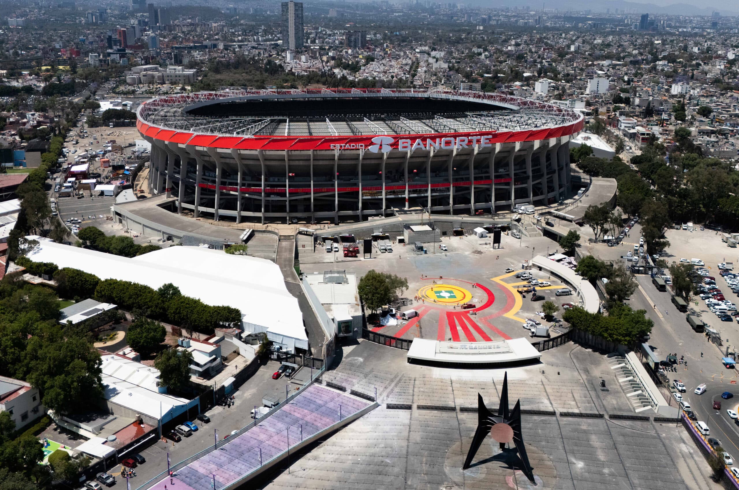 Azteca stadion Meksikossa