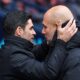 Mikel Arteta ja Pep Guardiola