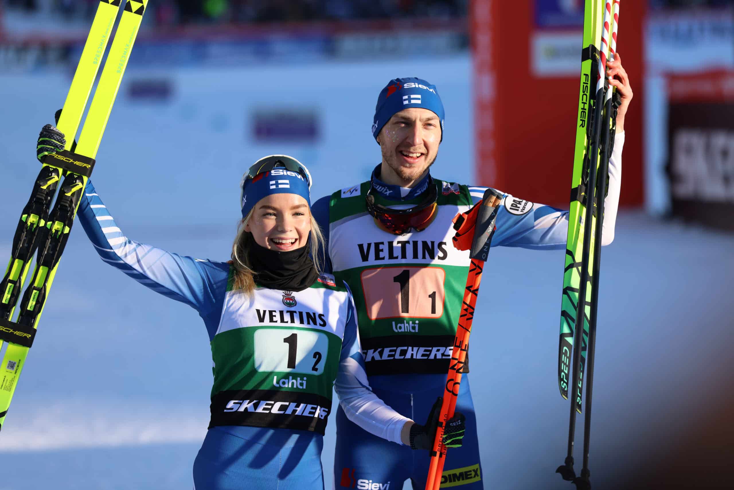 Minja Korhonen ja Ilkka Herola