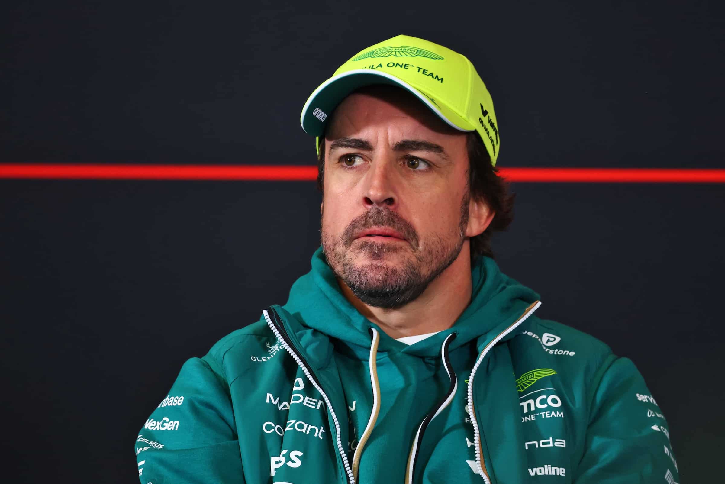 Aston Martinin Fernando Alonso