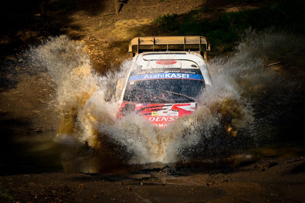 Takamoto Katsuta Kenian Safari-rallissa maaliskuussa 2026