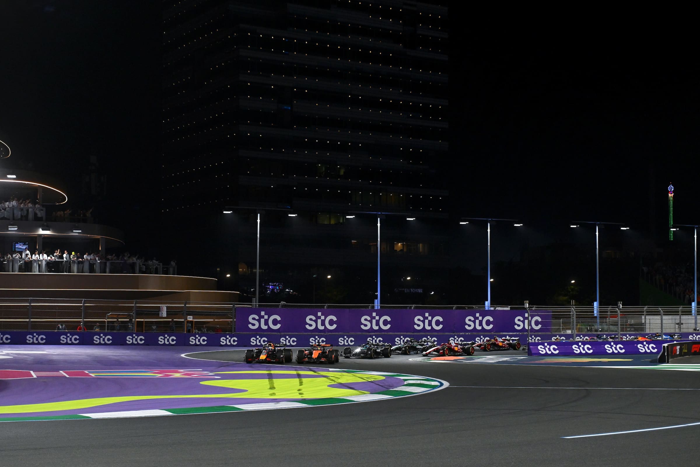 F1-autoja Saudi-Arabian GP:ssä 2025